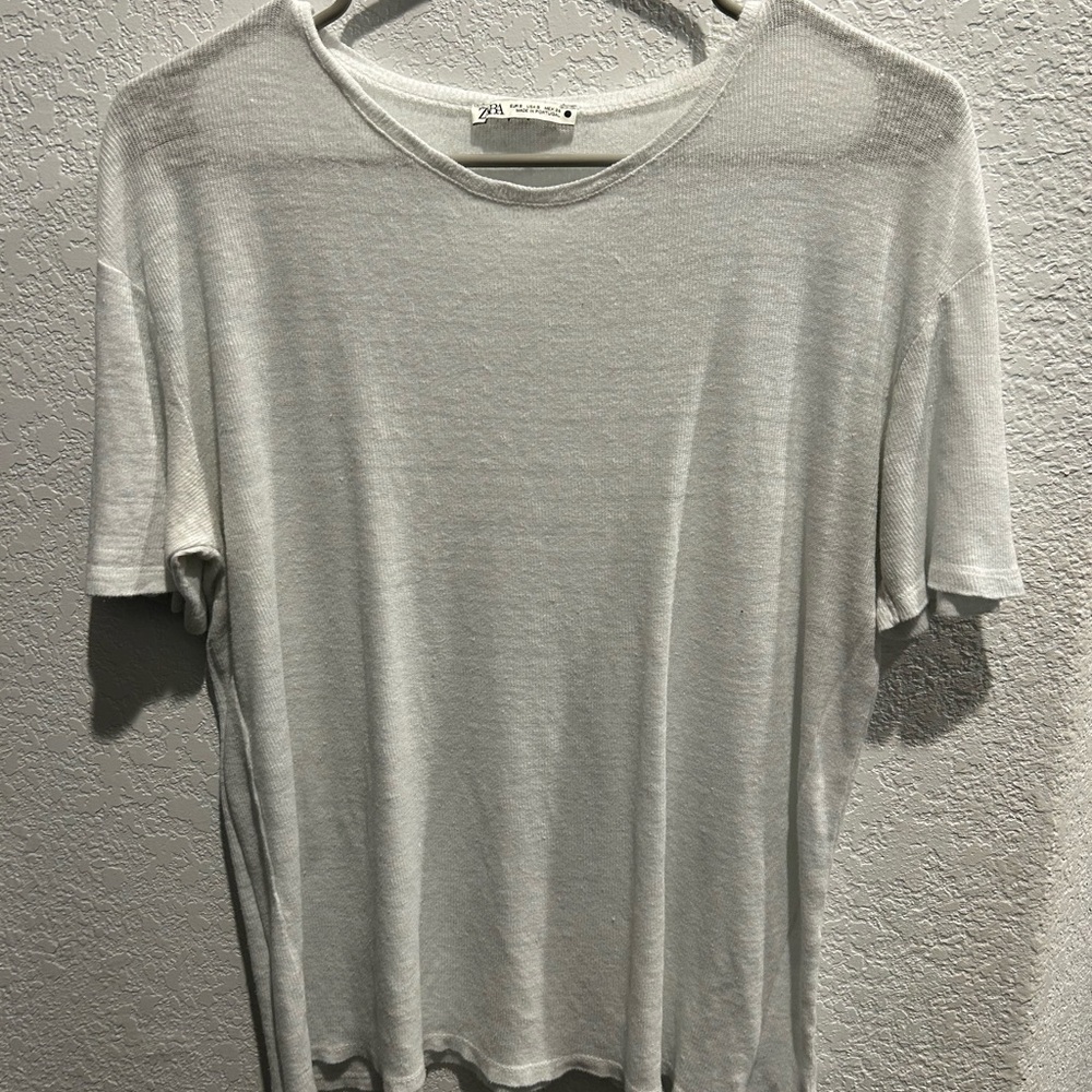Zara Short Sleeve Tee Casual